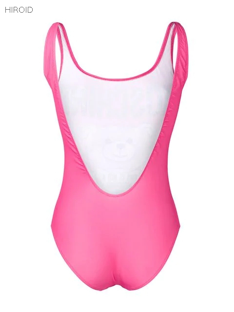 MOS07 Women Swimwear Cute Bear Beachwear