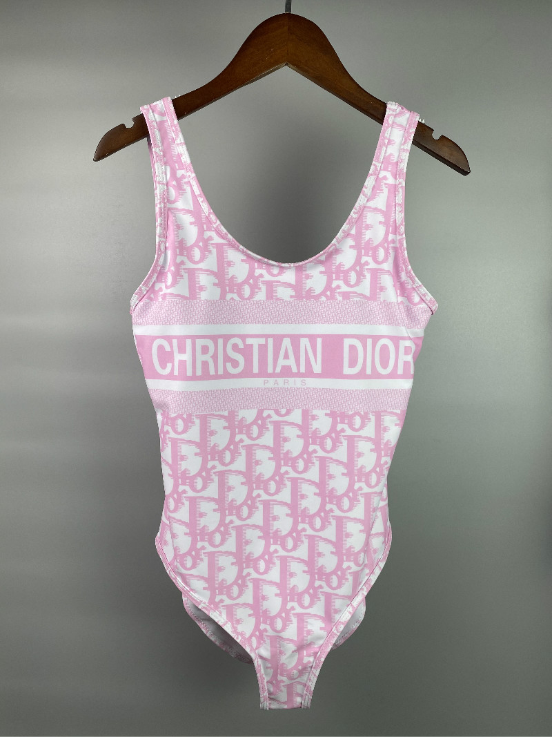 DR02 One-piece Bathing suit Blue And Red