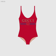 GU08 Red Sexy One piece Swimsuit