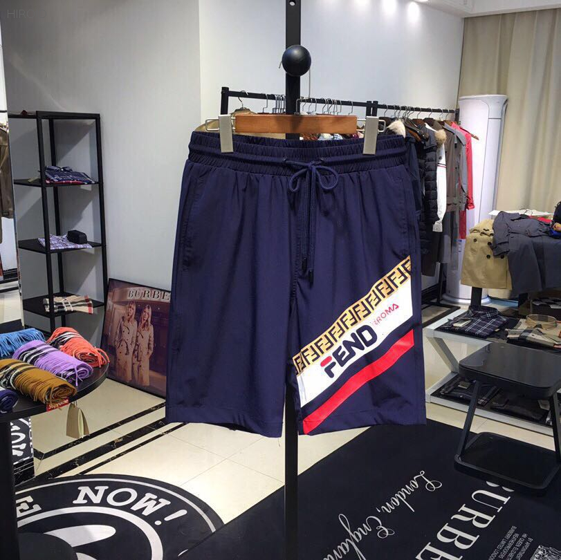 FDT01 Blue Men's Board Shorts Beach Pants
