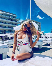 GU01 Women Swimsuit One piece