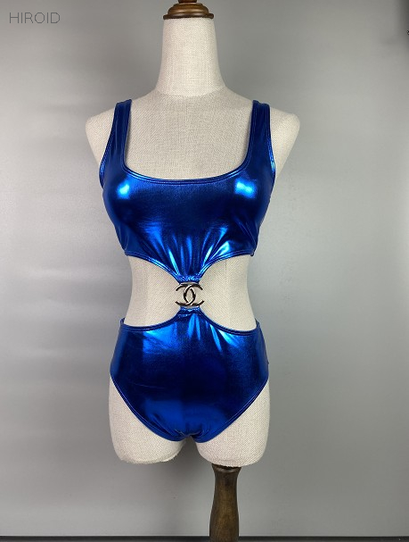 CH22 One Piece Black And Blue Sexy Bikini 