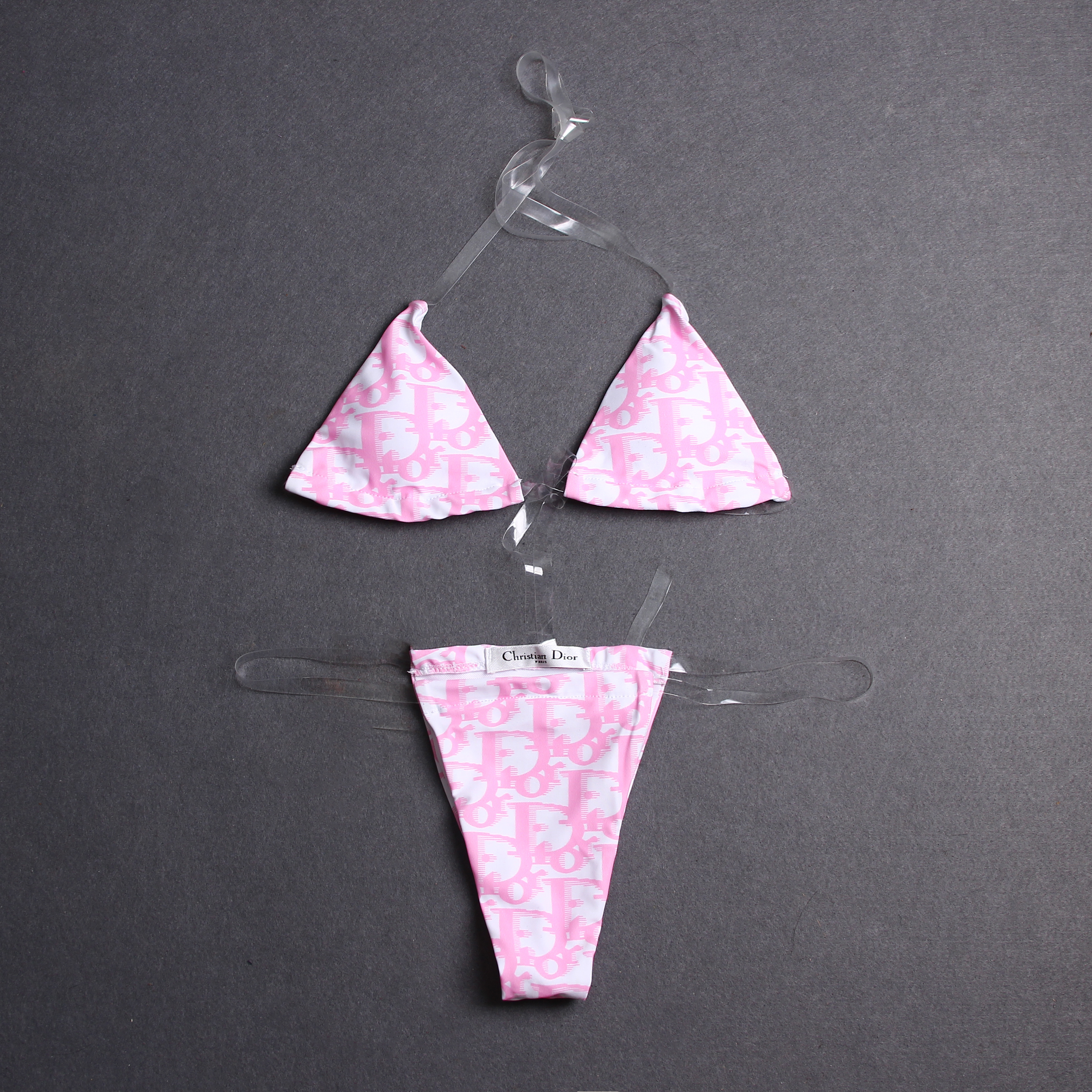 DR23 Sexy Two Piece Swimwear Suspenders Bikini
