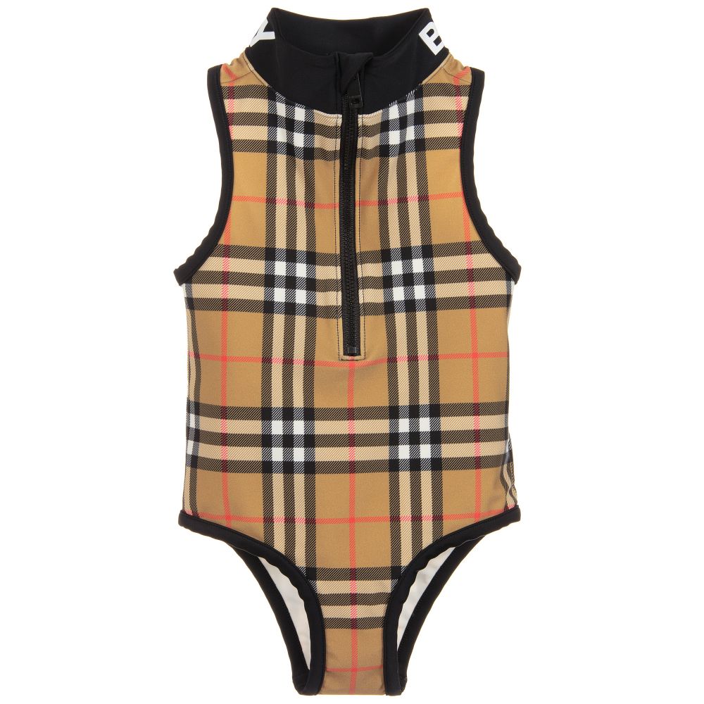 BBR05 Zipper Style Baby Swimsuit One Pieces