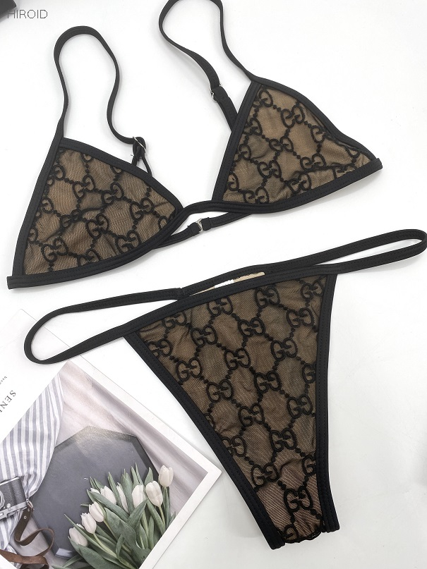 GU665 Women Sexy Bikini Set Triangular Cup