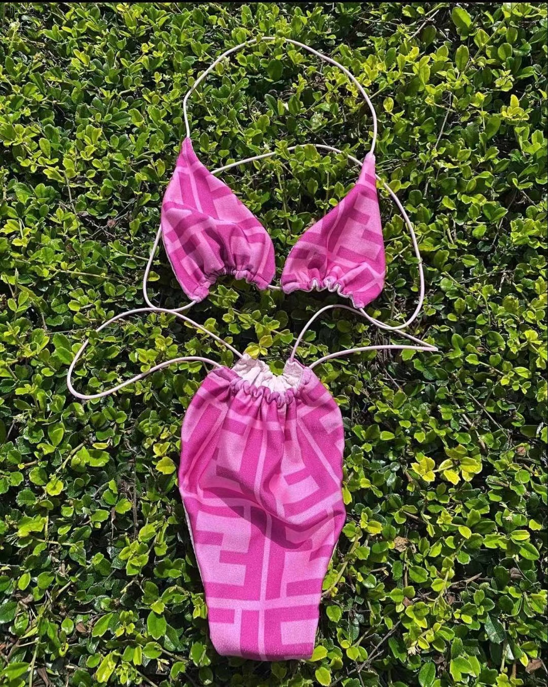 Sexy Two Piece Suspenders Bikini Women's Bathing Suits