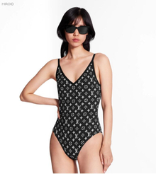 BL19 Black Women One Piece Swimwear
