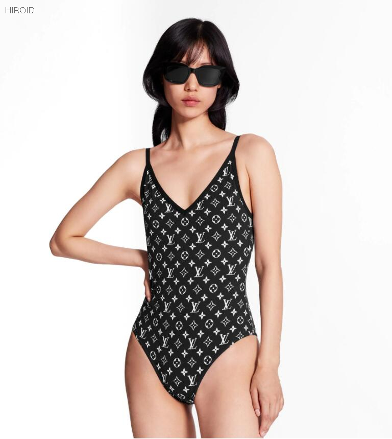 BL19 Black Women One Piece Swimwear