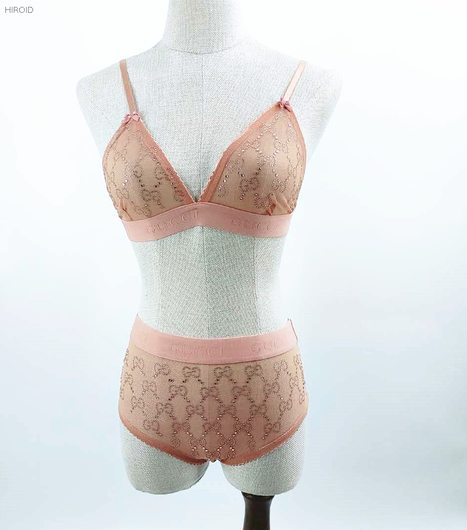 GU668 Lace Bikini Set Rhinestone Swimsuit Women Sexy Biquini 2021 Bathing Suits Swimwear