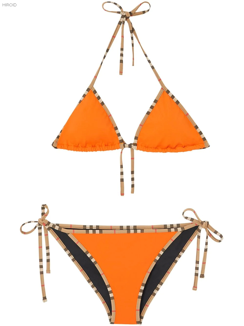 BBR14 women bikini yellow swimwear two piece