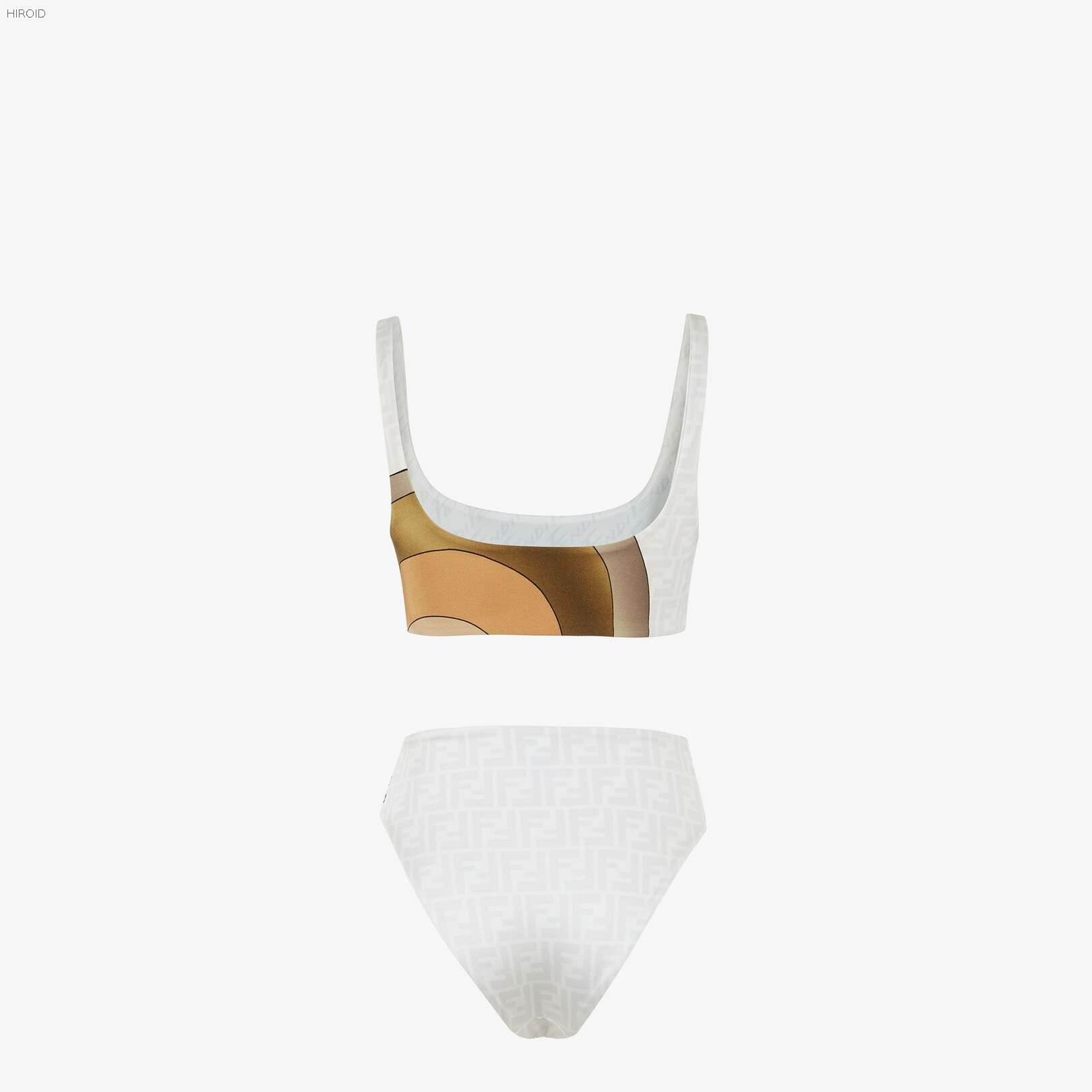 FD41 two piece of bikini high waist swimwear 