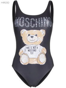MOS07 Women Swimwear Cute Bear Beachwear