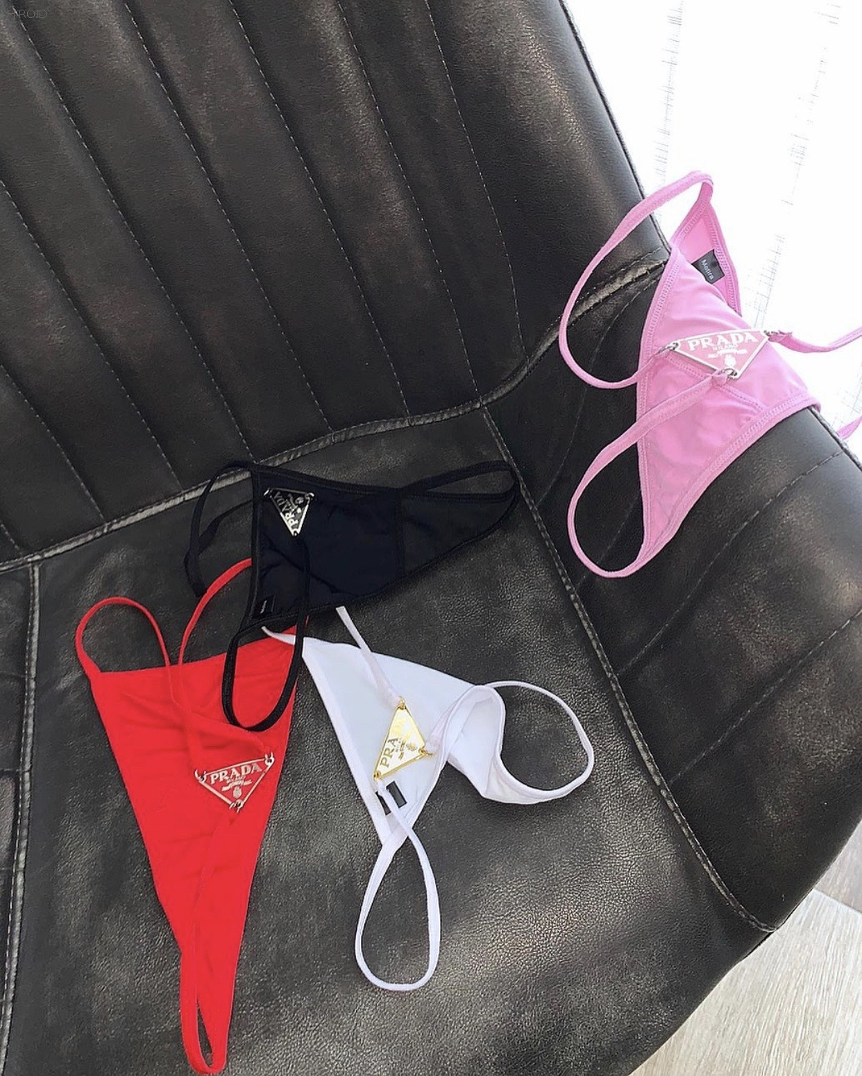 PRD01 Sexy Bikini Thong Triangular Cup Two Piece Set