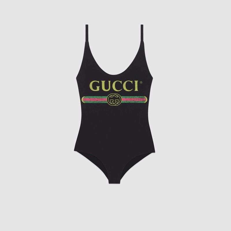 GU03 Black Sexy One piece Swimsuit