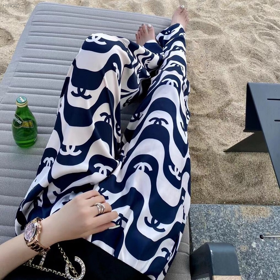 CH101 Two Colors Pants Fashion Female Spring Autumn High Waist Long Trousers Ladies Chic Pants
