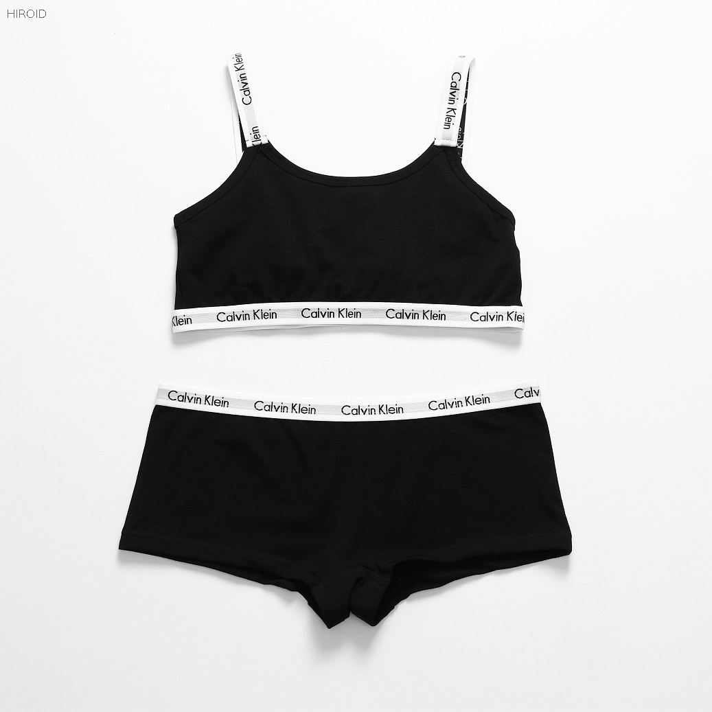 WCK113 Sports Underwear Girl Corset Letter Vest Bra Thongs