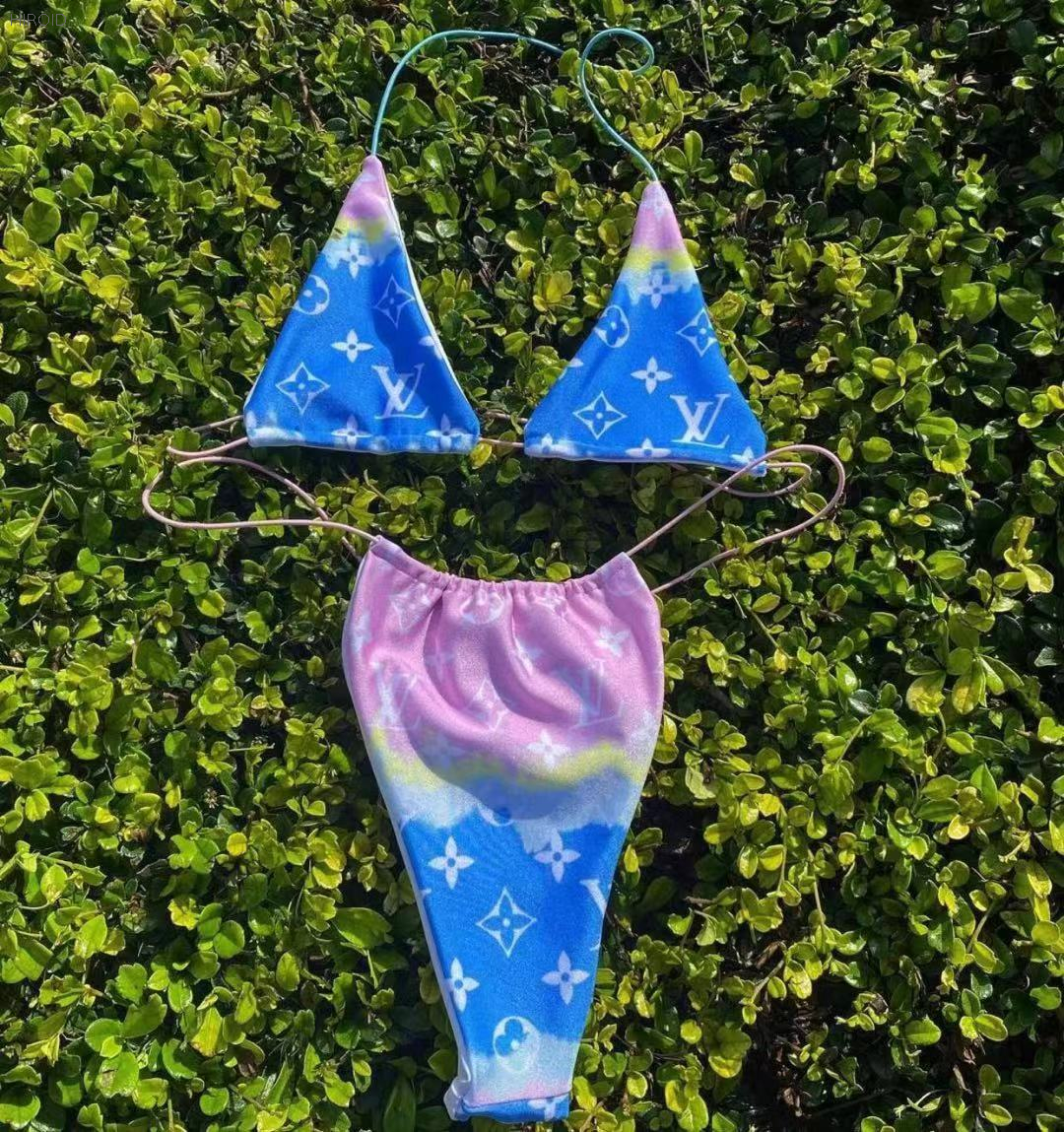Sexy Two Piece Suspenders Bikini Women's Bathing Suits