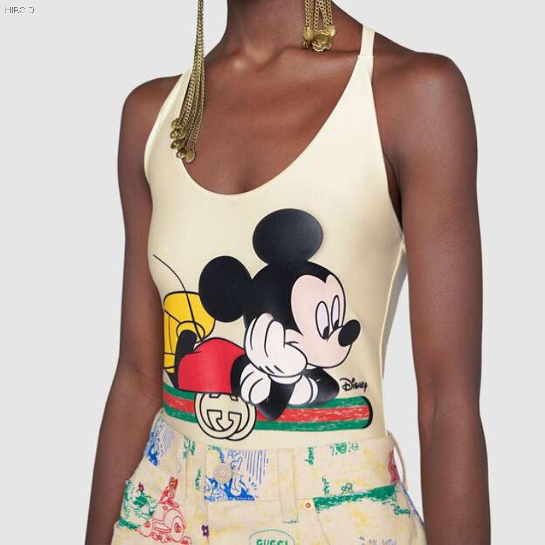 GD201 Women Mickey Mouse Cute Swimsuit