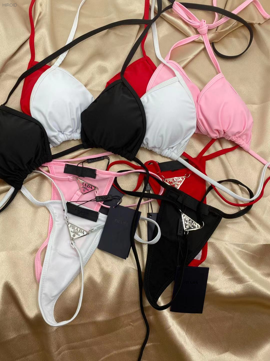 PRD01 Sexy Bikini Thong Triangular Cup Two Piece Set