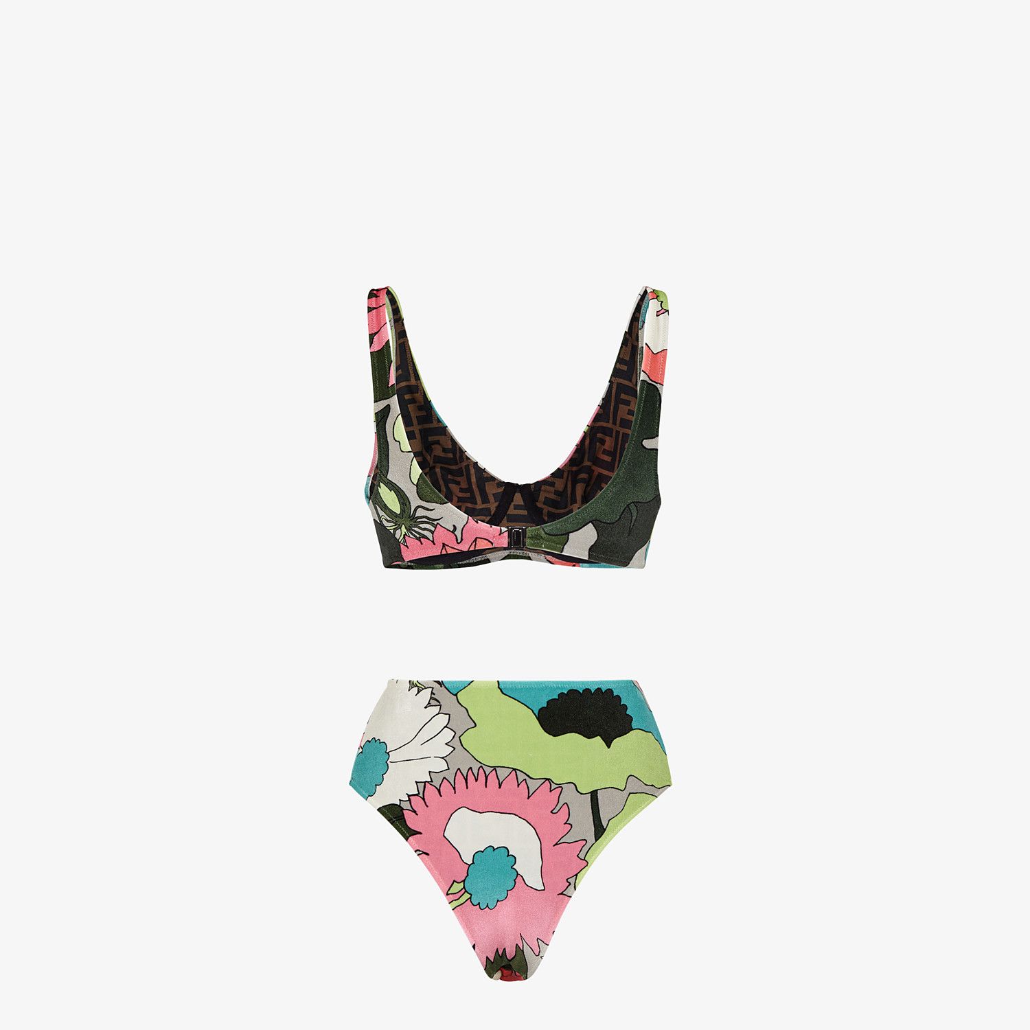 FD24 Flower Woman Two piece Bikini