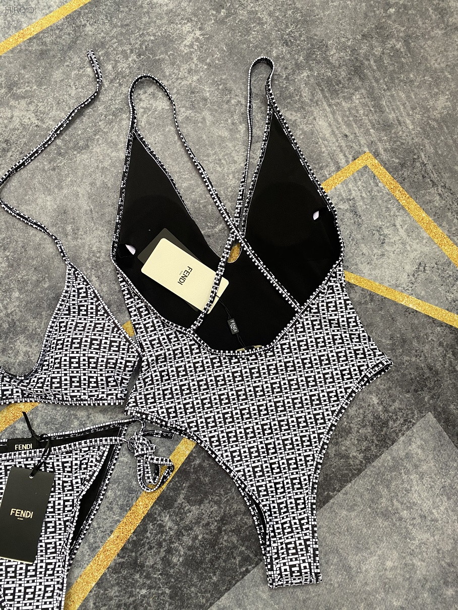 FD35 Women Plaid Printed Bikini Sexy Swimsuit Women's Swimming