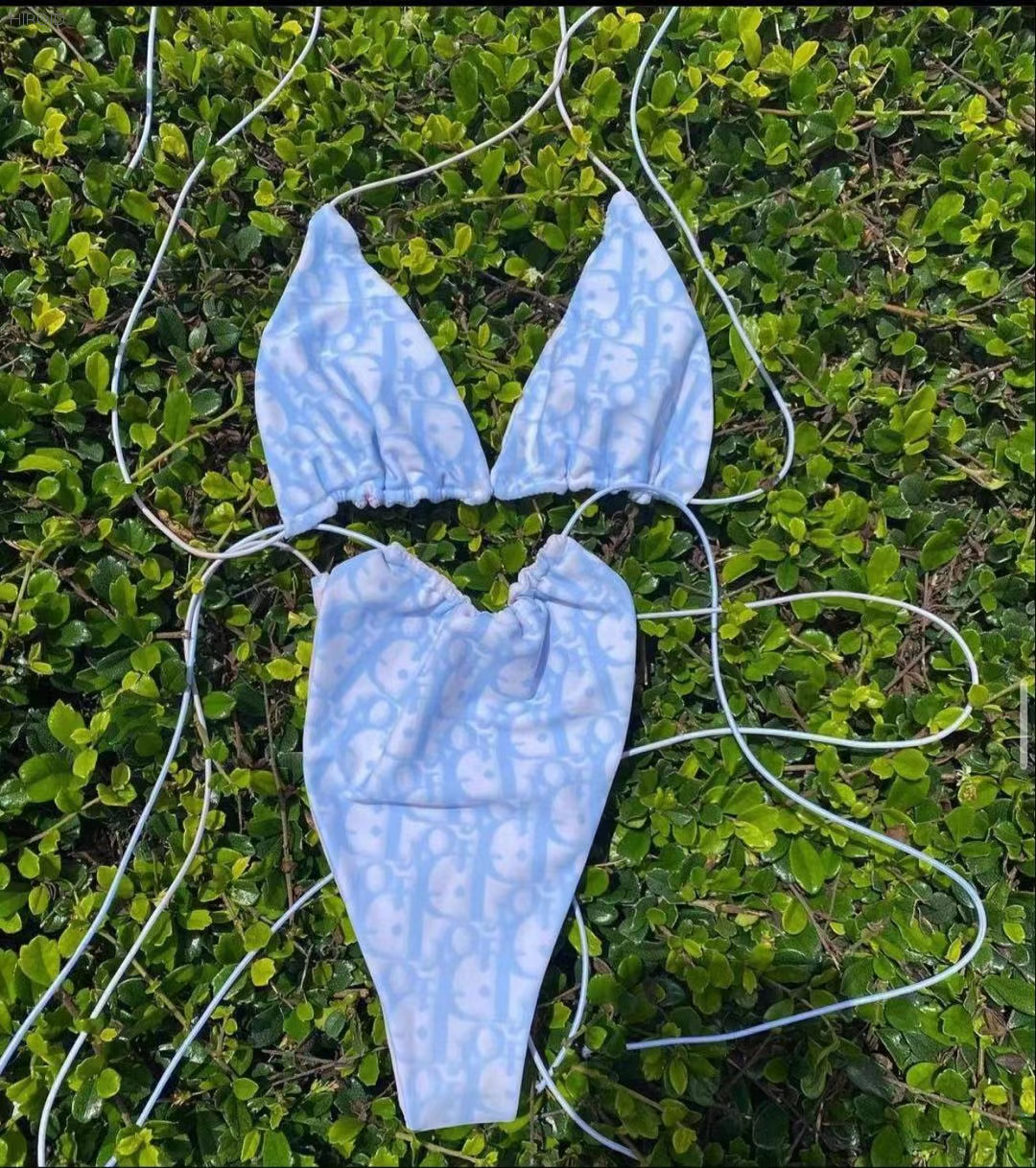 Sexy Two Piece Suspenders Bikini Women's Bathing Suits