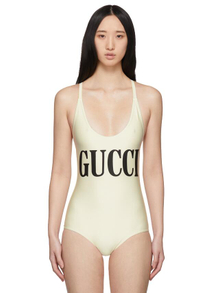 GU11 Sexy White One piece swimsuit