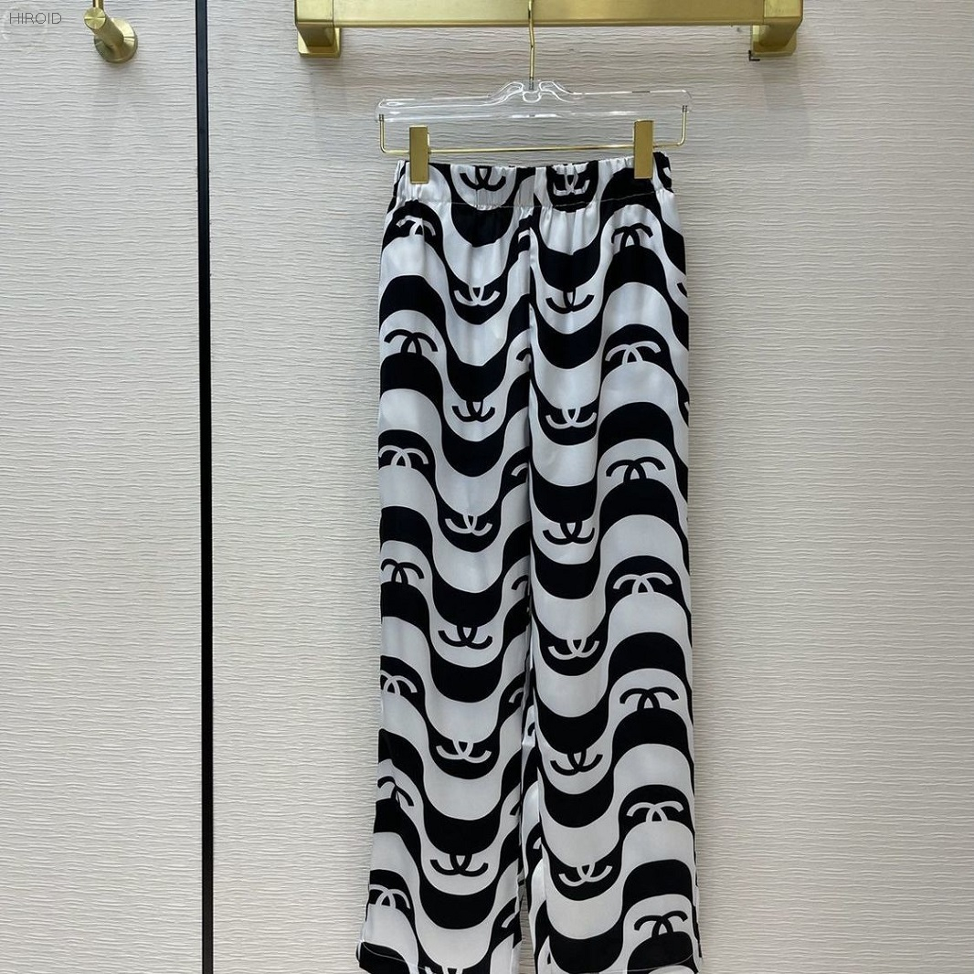 CH101 Two Colors Pants Fashion Female Spring Autumn High Waist Long Trousers Ladies Chic Pants