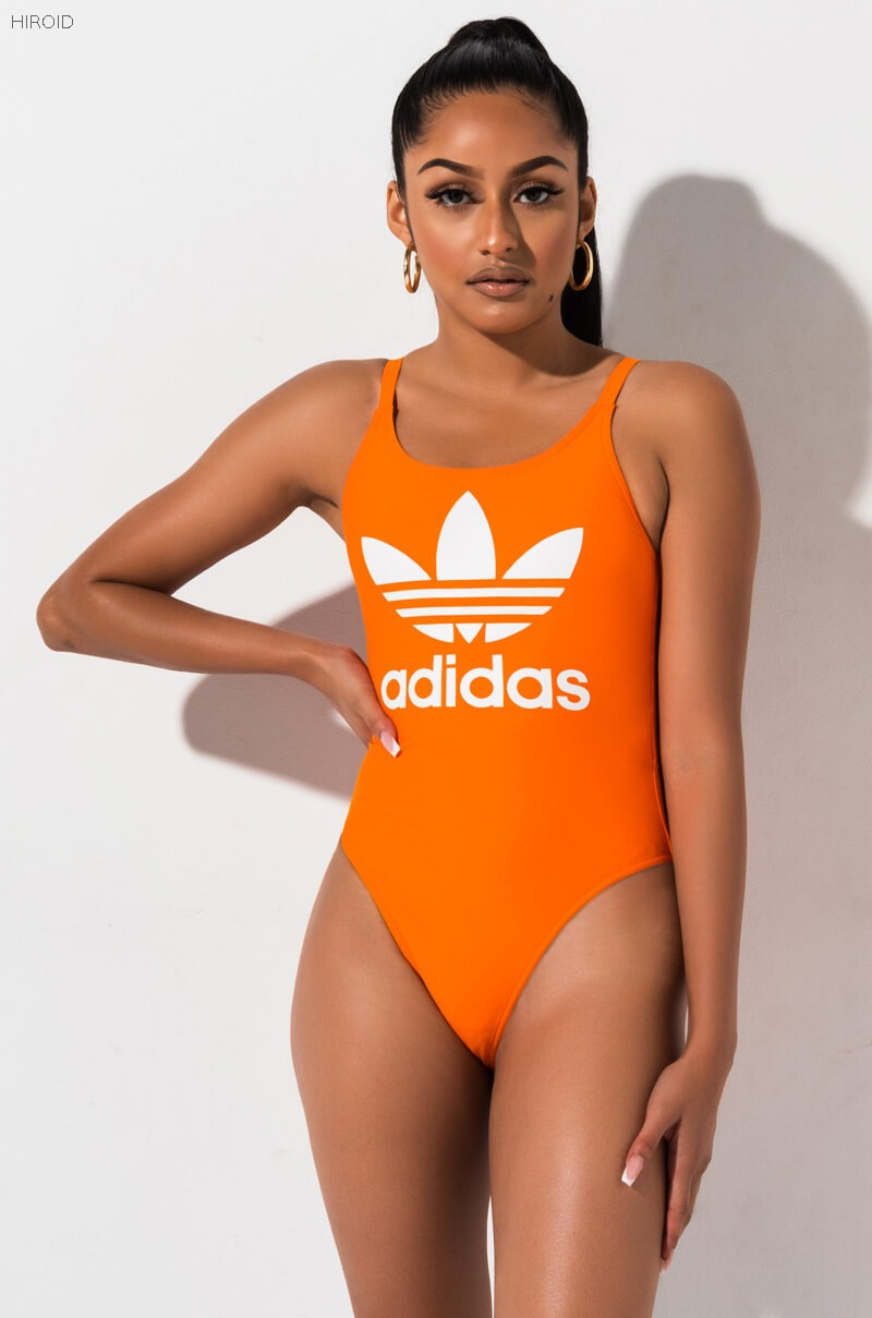 AD02 Swimsuit Orange Swimwear