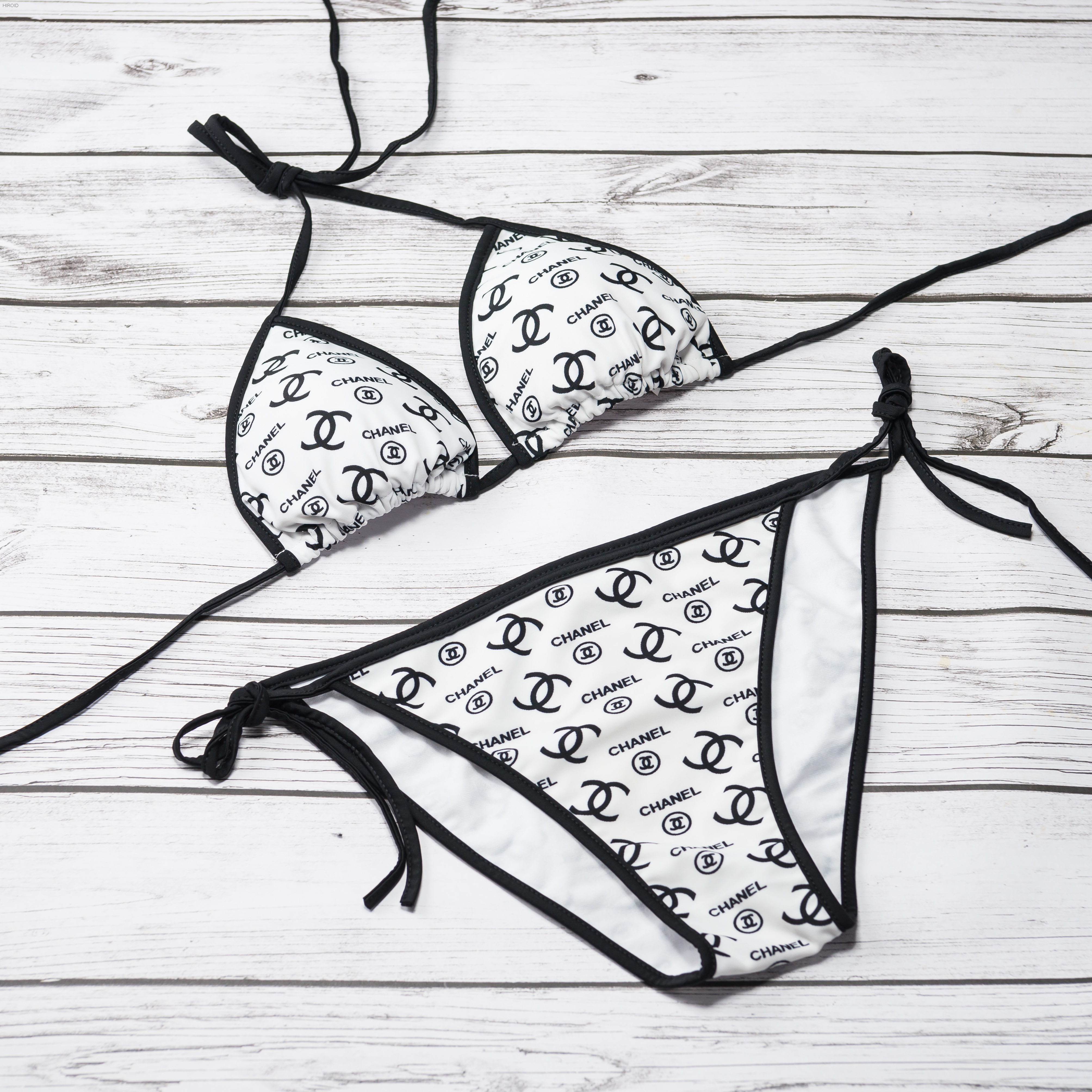 BL01 White Women Bikini Set Beachwear