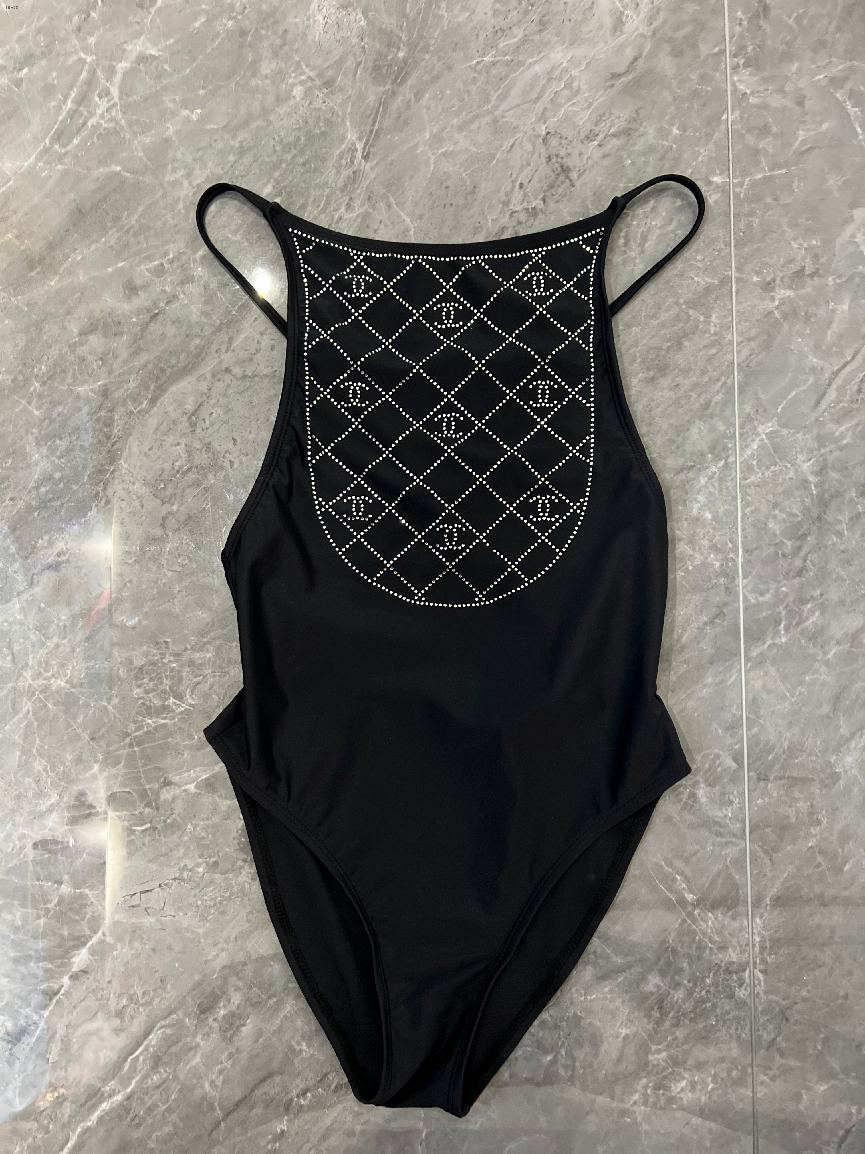 CH38 CHANEL SWIMSUIT crystal swimwear 