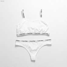 WCK113 Sports Underwear Girl Corset Letter Vest Bra Thongs