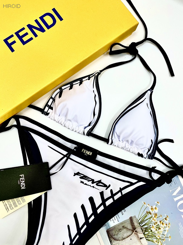 FD33 White Swimwear Sexy Bikini Set