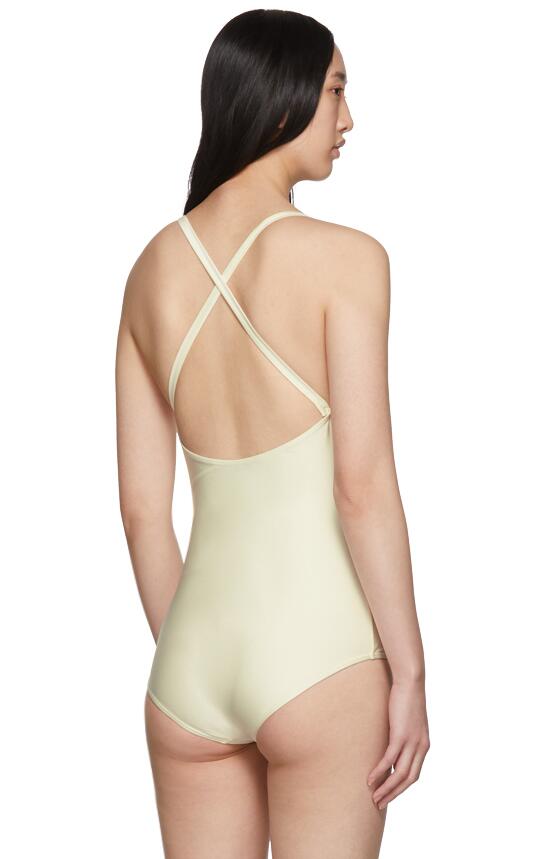 GU11 Sexy White One piece swimsuit