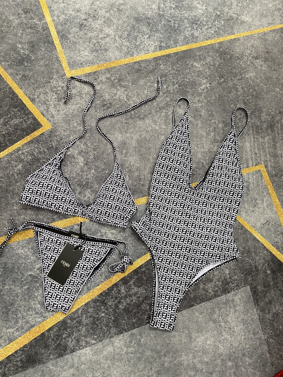 FD35 Women Plaid Printed Bikini Sexy Swimsuit Women's Swimming