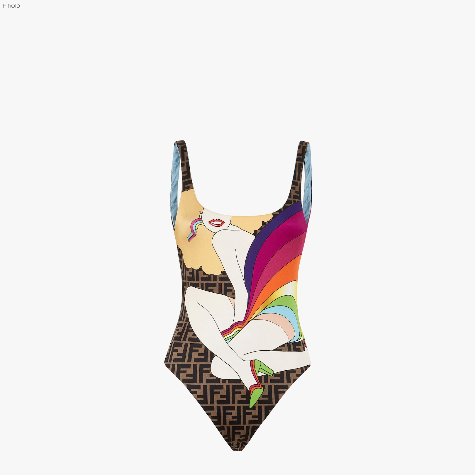 FD40 fendi swimsuit one piece swimwear