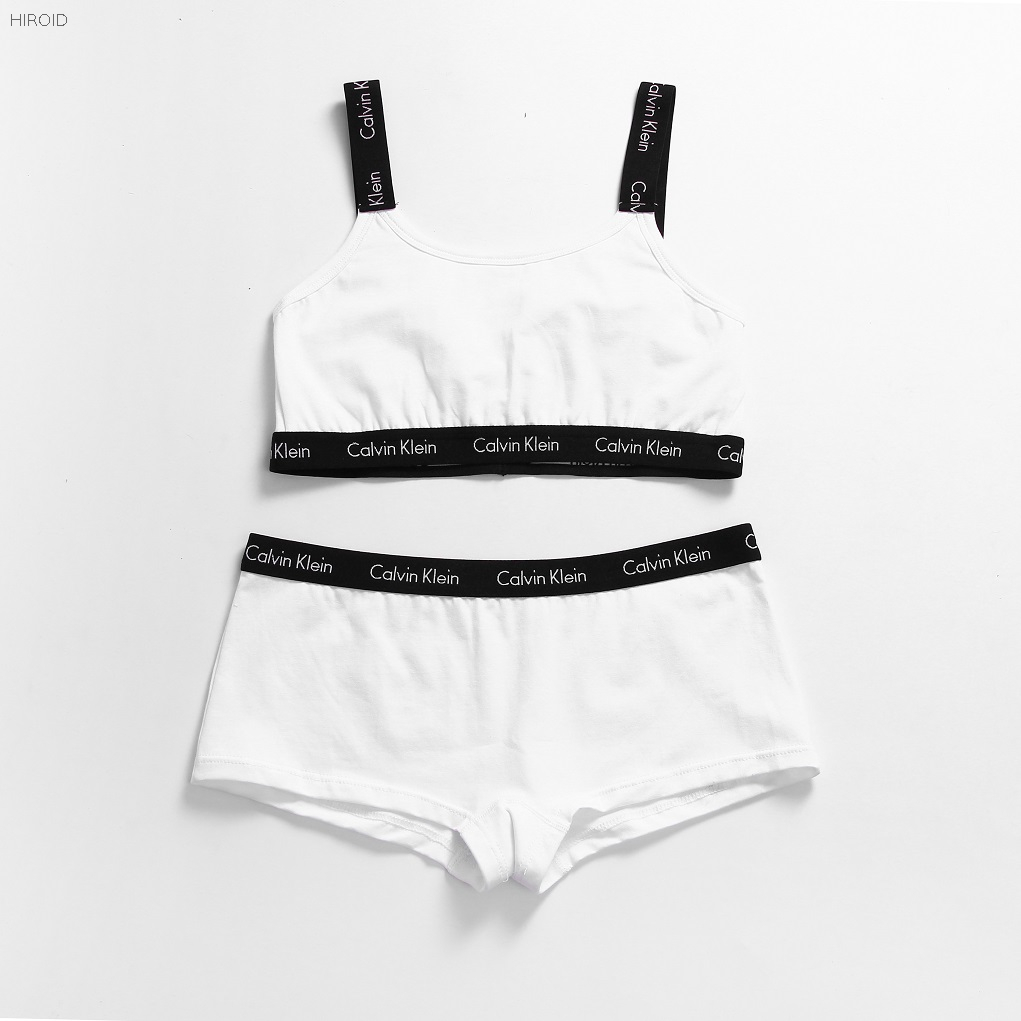 WCK113 Sports Underwear Girl Corset Letter Vest Bra Thongs
