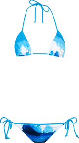 CH18 Ocean Color Women Bikini Set