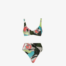 FD24 Flower Woman Two piece Bikini