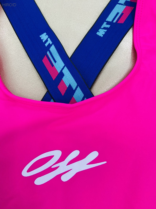 OFW03 Soild Pink Color Swimsuit Women 2021 Beachwear Female Bathing Suit Oen-Pieces Suit