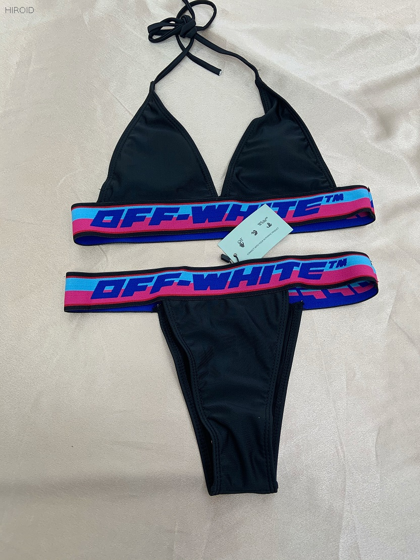 OFW02 Solid Color Bikini for Women Bikini Triangle Swimsuit Two Pieces