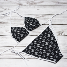 BL06 Black Women Sexy Bikini Set