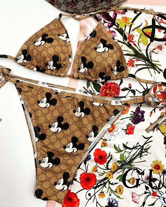 GD401 Mickey Mouse Bikini Set Women Swimwear