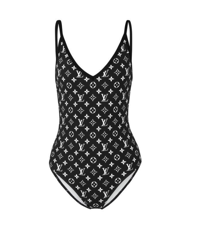 BL19 Black Women One Piece Swimwear