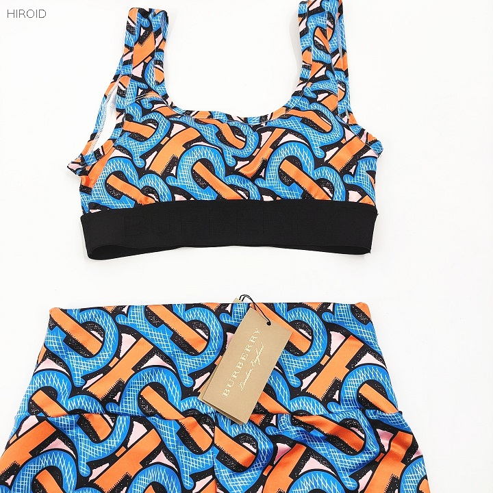 BBL633 Women Sportswear Crop Top Yoga Pant
