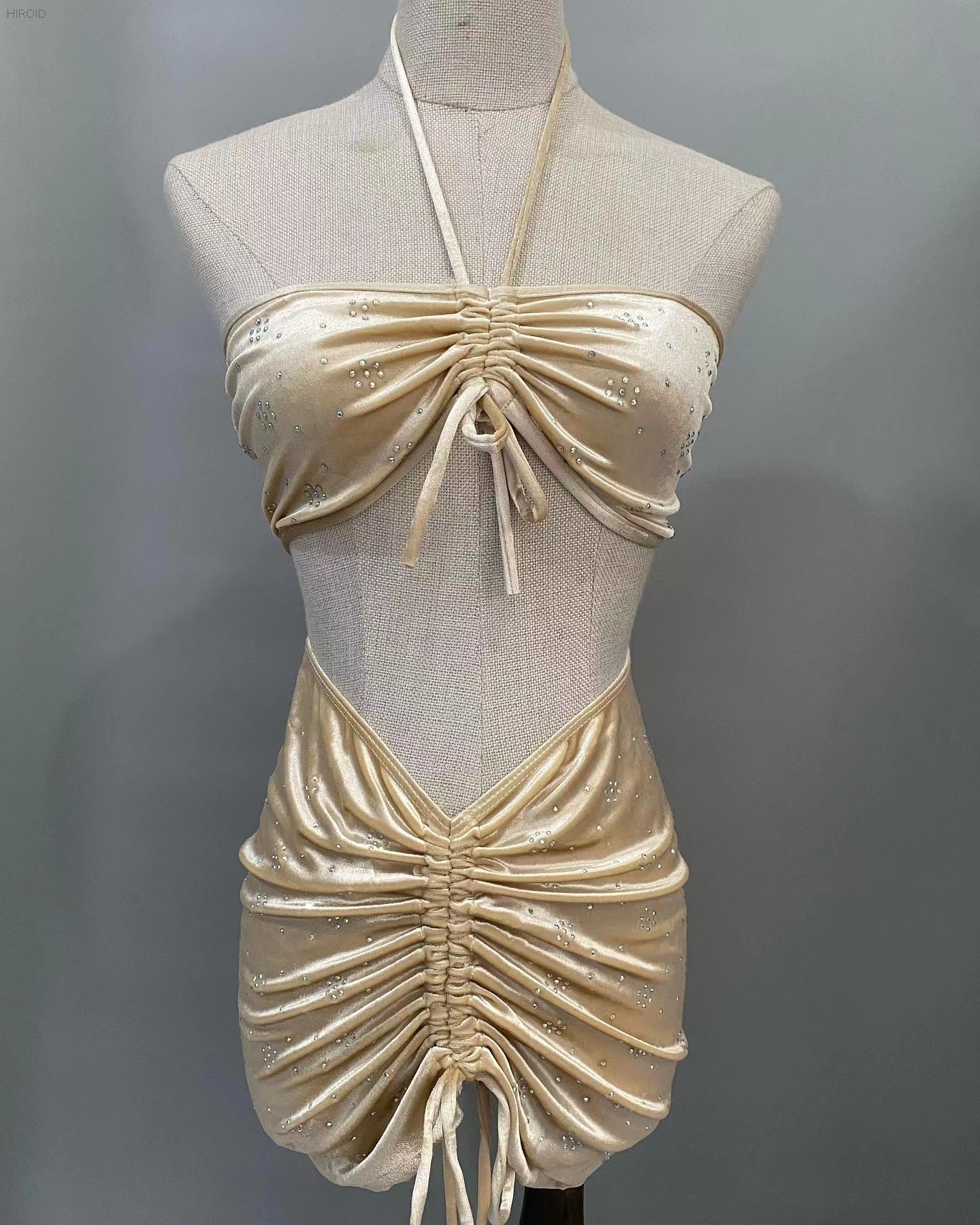 women dress set top with skirt 